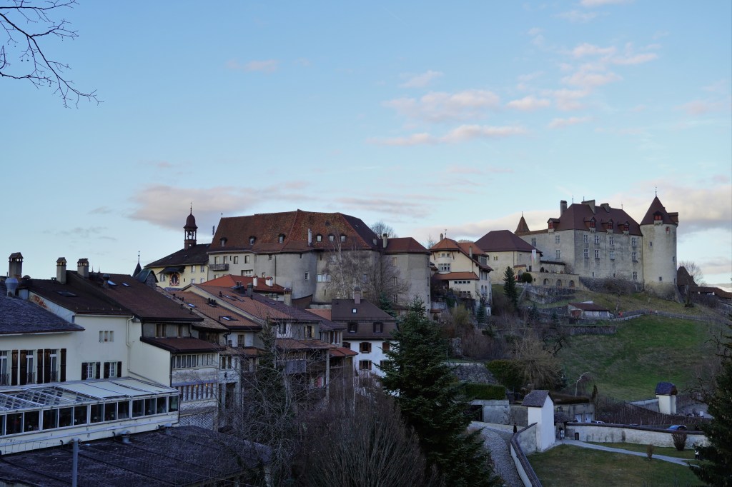Gruyères. The place, not the cheese. But also the cheese.